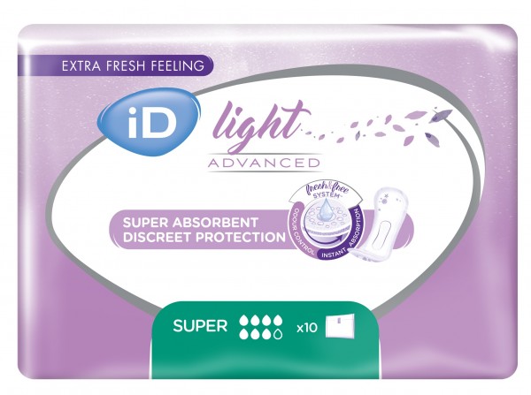 iD Light Super Inkontinenzprodukte von Ontex