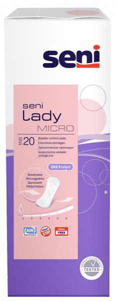 Seni Lady Micro Inkontinenzeinlagen von Seni TZMO.