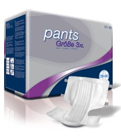 Param Premium Slips Gr. 3 XL - Gr. X-Large - saugstarke Windelhose bei Inkontinenz und Blasenschwäche
