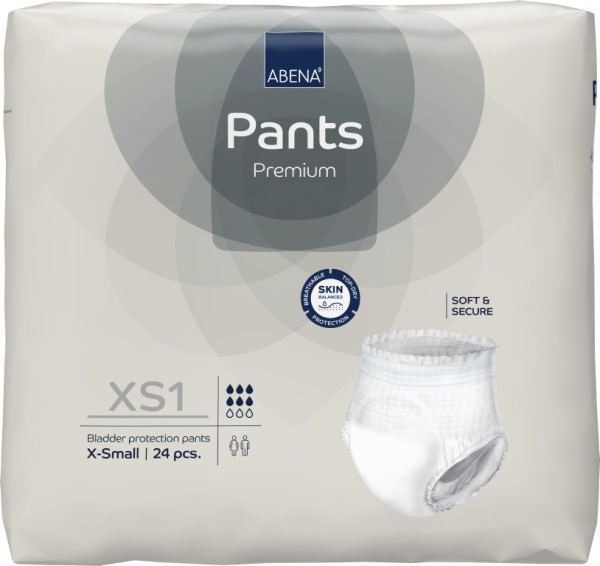 Abena Pants XS1, Premium - Inkontinenzwindelhosen und Inkontinenzunterhosen.