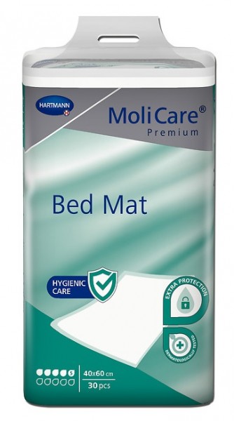 MoliCare® Premium Bed Mat 5 Tropfen - 40x60 cm - Bettschutz & Matratzenschutz.