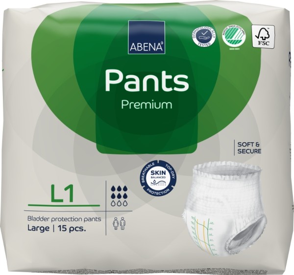 Abena Pants L1, Premium - Inkontinenzhosen bei Blasenschwäche.