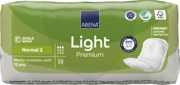 Abena Light Normal 2 Premium - Inkontinenzeinlagen bei Blasenschwäche.