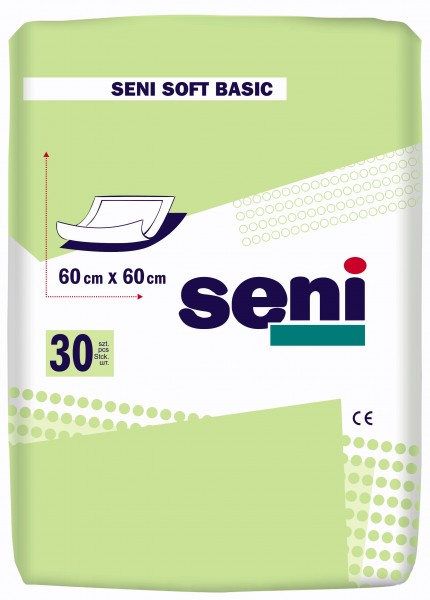 Seni Soft Krankenunterlagen BASIC 60x60 cm - PZN 03175935