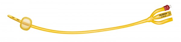 Teleflex Rüsch Gold Ballonkatheter, Latex - Zylindrisch, 2-Augen, - 40cm