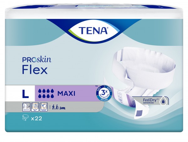 TENA Flex Maxi Large - schwerste Inkontinenz und Doppelinkontinenz.