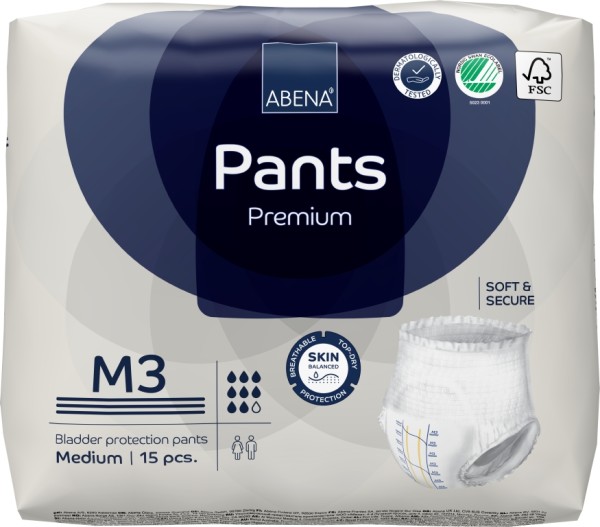 Abena Pants M3, Premium - Inkontinenzhosen und Inkontinezslips bei Harninkontinenz.