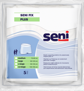 Seni Fix Plus Netzhosen Extra Large - Netzhosen & Fixierhosen für Inkontinenz-Vorlagen.