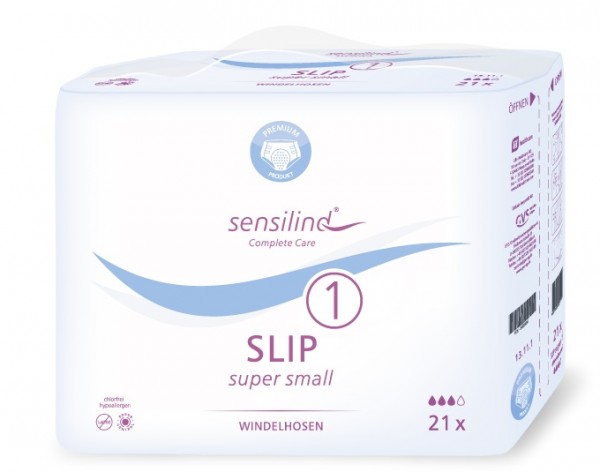 Sensilind Slip Super 1 - Gr. Small - Windelhosen für Erwachsene.