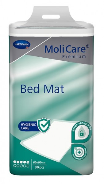 MoliCare® Premium Bed Mat 5 Tropfen - 60x90 cm - Bettschutz & Matratzenschutz.