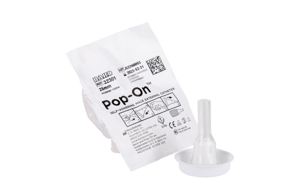 B.& W.bioCARE - POP-ON Kurzurinalkon, latexfrei, selbsthaftend - Urinalkondome & Kondomurinale