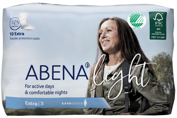 Abena Light Extra - Nr. 3 - Inkontinenzeinlagen bei Blasenschwäche.