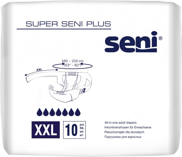 Super Seni Plus XXL - PZN 13835321 - übergroße XXL Windelhose