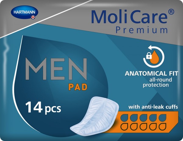 MoliCare Premium MEN PAD - 5 Tropfen - Inkontinenzeinlagen