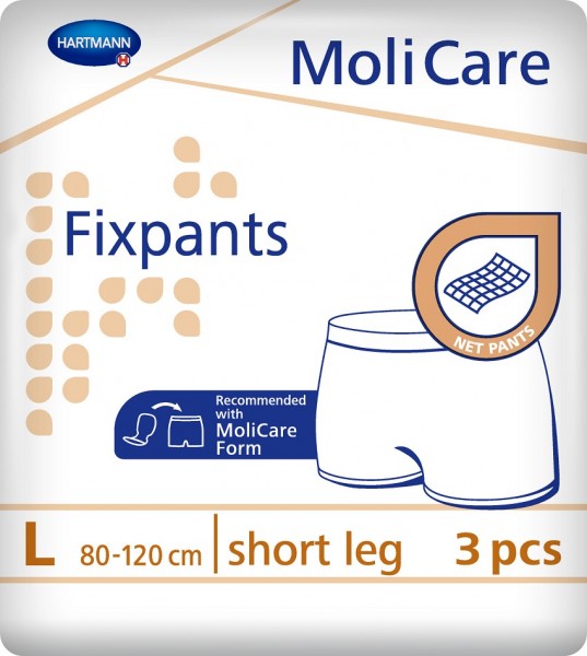 MoliCare® Fixpants short leg Large - Fixierhosen & Netzhosen.