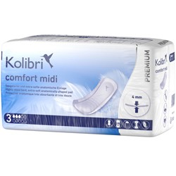 Kolibri Comfort Premium - Midi - Inkontinenzeinlagen bei Blasenschwäche.