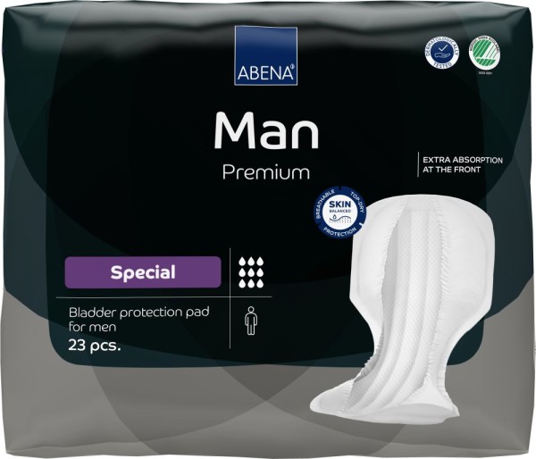 Abena Man Special, Premium - Inkontinenzeinlagen für den Mann.