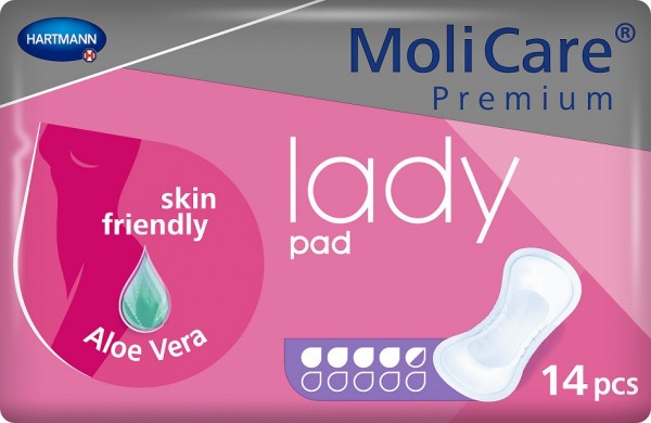 MoliCare Premium lady pad 4,5 Tropfen - Inkontinenzeinlagen von Paul Hartmann.