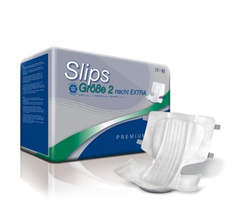 Param Premium Slips Gr. 2 Nacht Extra - Medium - Windelhosen für Erwachsene.