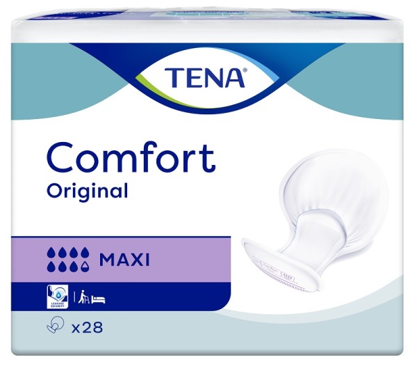 Tena Comfort Original Maxi - Inkontinenzvorlagen bei Blasenschwäche.