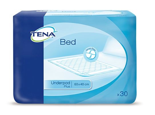 Tena Bed Plus 60x40 cm - Krankenunterlagen & Inkontinenzunterlagen von Essity.