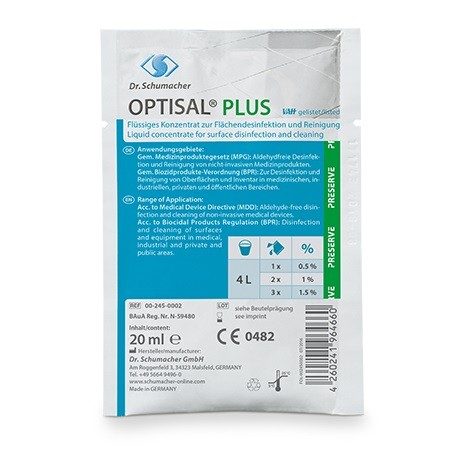 OPTISAL® PLUS - Flächendesinfektion und Reinigung - 20 ml.
