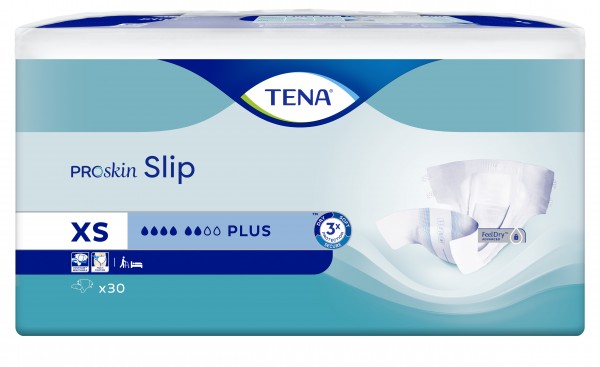 TENA Slip Plus X-Small - Windelhosen für Erwachsene.