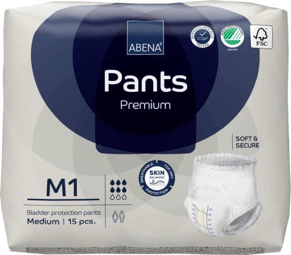 Abena Pants M1, Premium - Windelpants für Erwachsene bei Inkontinenz.