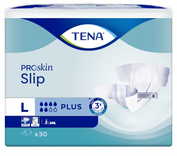 TENA Slip Plus Large - Windeln für Erwachsene.