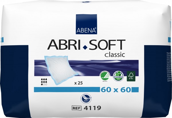 Abena Abri-Soft Classic 60 x 60 cm - Krankenunterlagen 