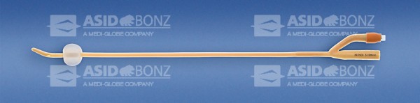 Asid Bonz UROSID® Latex-Ballonkatheter Typ Tiemann, 40 cm, 30 ml. Verweilkatheter - Harnröhrenkatheter.