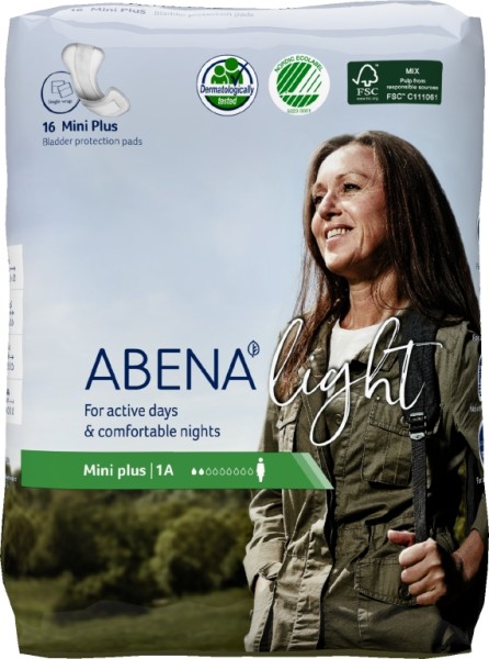 Abena Light Mini Plus 1A - Inkontinenzeinlagen bei Blasenschwäche.