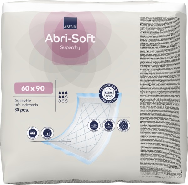 Abena Abri-Soft Superdry 60x90 cm - Krankenunterlagen.