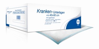Param Premium Bettschutz Lagen K10 - 20 lagig - 40x60 cm - Krankenunterlagen & Patientenunterlage.